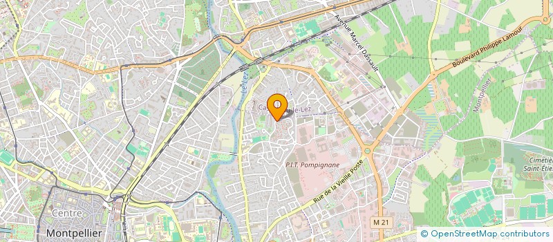 localisation de l'entreprise DEPUIS 1991 à MONTPELLIER