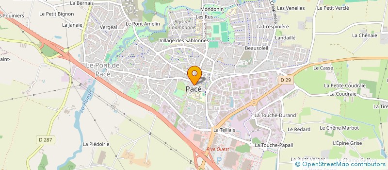 localisation de l'entreprise DEPUTE EMPLOYEUR DE COLLABORATEURS à PACE