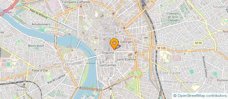 localisation de l'entreprise DEPUY AVOCATS & ASSOCIES  TOULOUSE