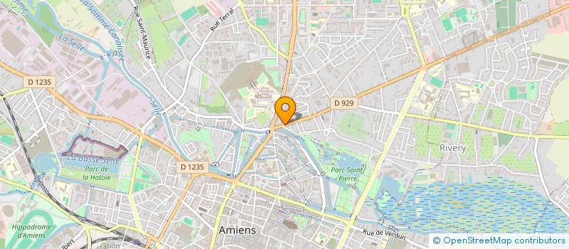 localisation de l'entreprise DEQ IMMOBILIER à AMIENS
