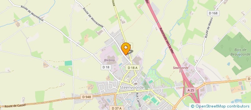 localisation de l'entreprise DEQALAJ  STEENVOORDE