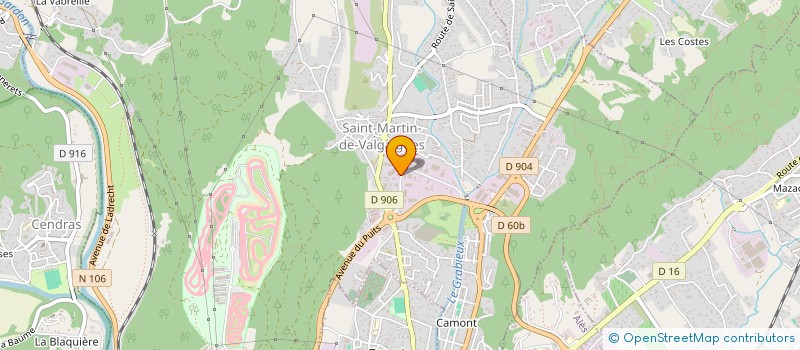 localisation de l'entreprise DEQUATEC à SAINT-MARTIN-DE-VALGALGUES