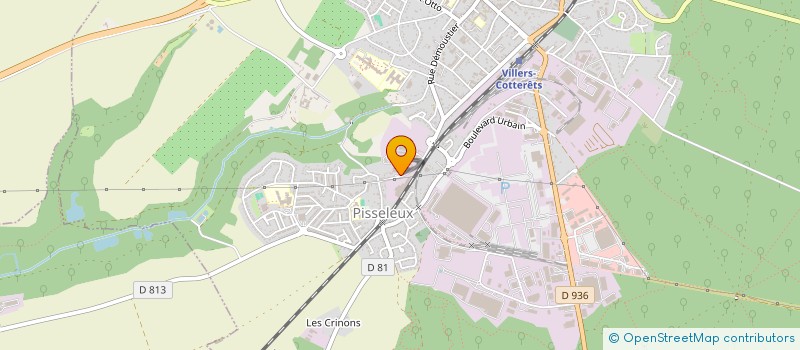 localisation de l'entreprise DEQUECKER PRODUCTIONS à VILLERS-COTTERETS