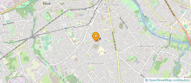 localisation de l'entreprise DEQUIPPE DECORATION VEGETALE  REZE