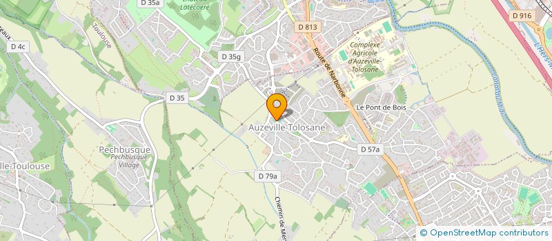 localisation de l'entreprise DER DES DERS  AUZEVILLE-TOLOSANE