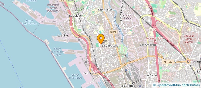 localisation de l'entreprise DER PLAN à MARSEILLE