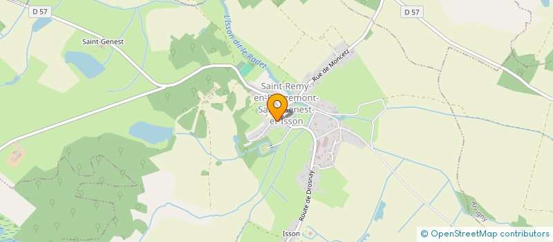 localisation de l'entreprise DER'RANGE  SAINTE-MARIE-DU-LAC-NUISEMENT