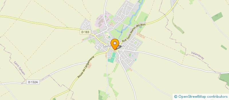 localisation de l'entreprise DER RATSKELLER à DOMFRONT EN POIRAIE