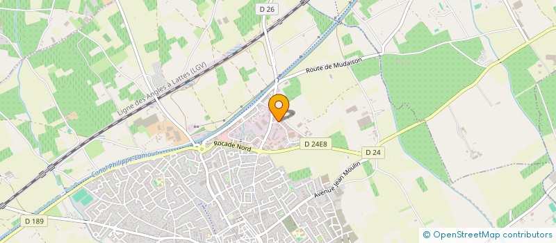 localisation de l'entreprise DERAI  MAUGUIO