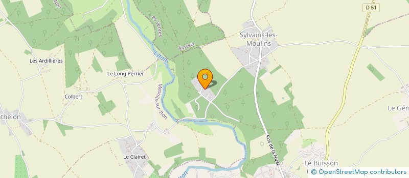 localisation de l'entreprise DERAISMES PONTOISE  MARBOIS