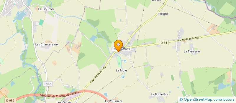 localisation de l'entreprise DERANCY-DAUPHIN  COUESMES