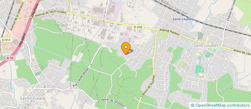 localisation de l'entreprise DERAND-CLAVERIE CAPITAL  SAINT-LOUBES