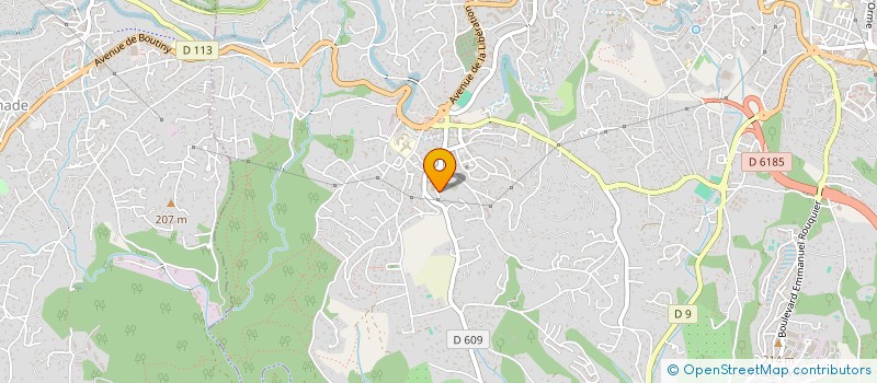 localisation de l'entreprise DERATRACK à GRASSE