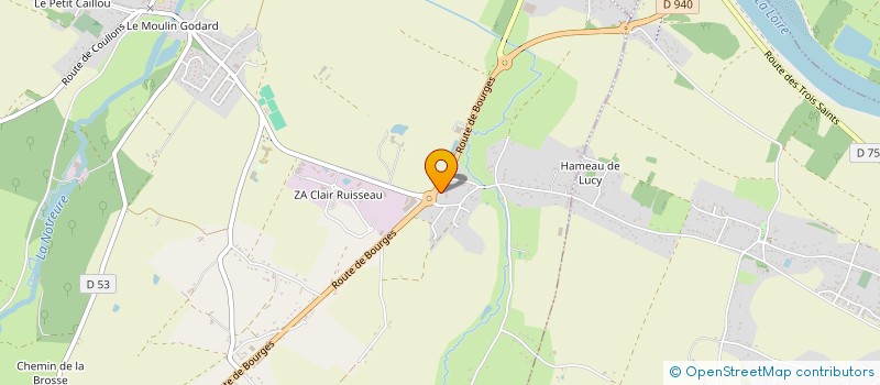 localisation de l'entreprise DERBA à POILLY-LEZ-GIEN