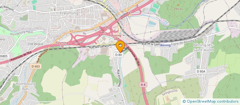 localisation de l'entreprise DERBAL  BETTING