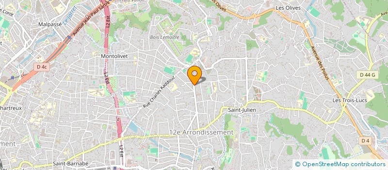 localisation de l'entreprise DERBAL à MARSEILLE