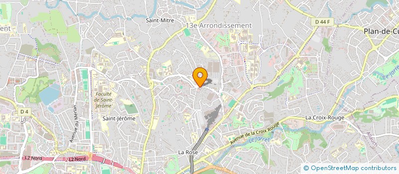 localisation de l'entreprise DERBAL DISTRIBUTION à MARSEILLE