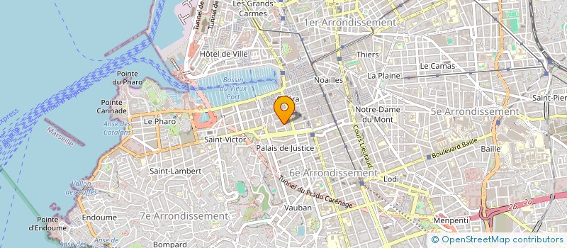 localisation de l'entreprise DERBAL ET FILS à MARSEILLE