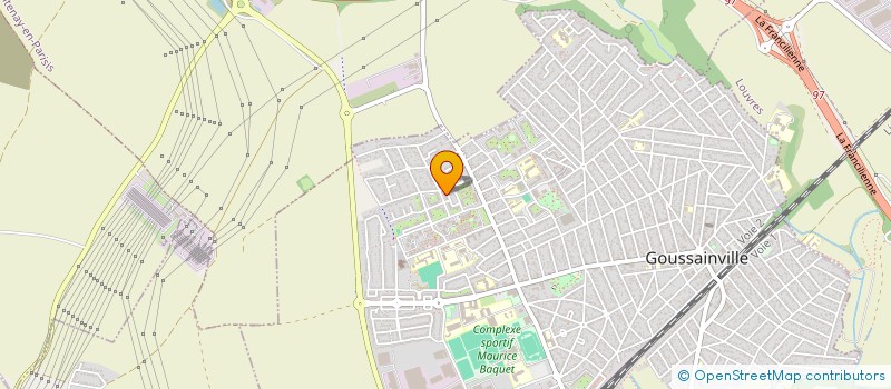 localisation de l'entreprise DERBALI  GOUSSAINVILLE