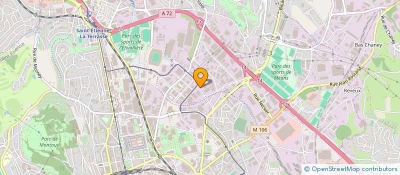 localisation de l'entreprise DERBY A TROIS  SAINT-ETIENNE