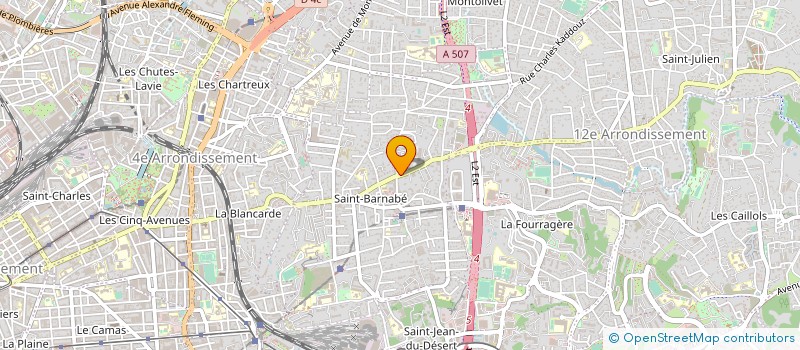 localisation de l'entreprise DERDERIAN à MARSEILLE