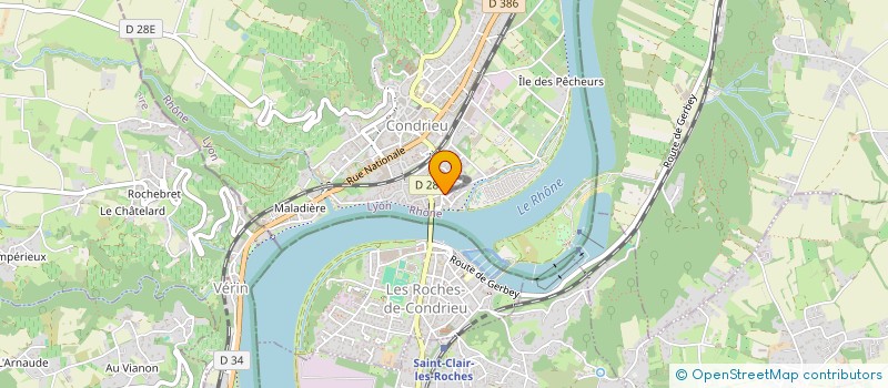 localisation de l'entreprise DERE DIS à CONDRIEU