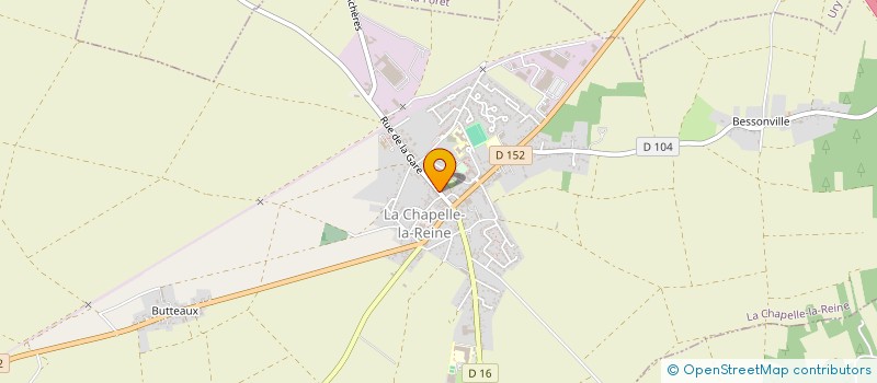 localisation de l'entreprise DERECO (DEVELOPPEMENT DES ENERGIES RENOUVELABLES ET COMMERCIALISATION  LA CHAPELLE-LA-REINE