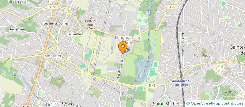 localisation de l'entreprise DERELLE MARC-ANTOINE ET MARIANE  LONGPONT-SUR-ORGE