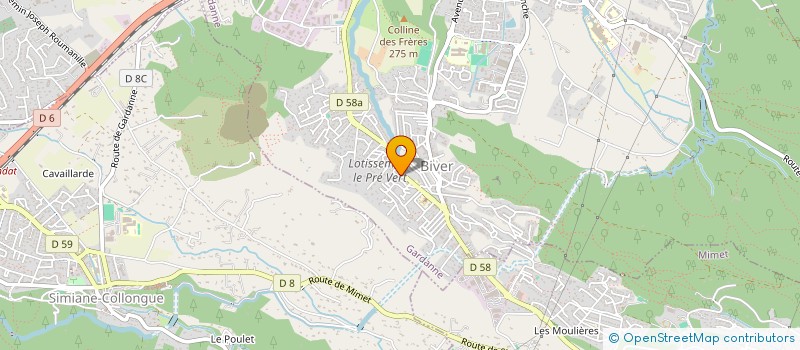 localisation de l'entreprise DEREMAP CONSTRUCTION à GARDANNE