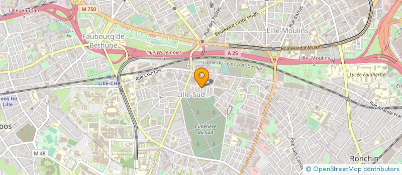 localisation de l'entreprise DEREMETZ LIEVIN ET DIDIER à LILLE