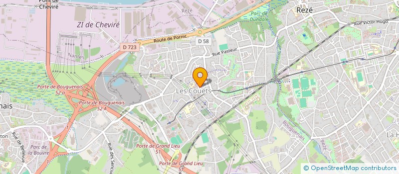 localisation de l'entreprise DERENNE FINANCES à BOUGUENAIS