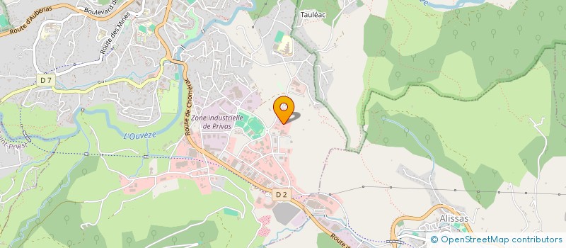 localisation de l'entreprise DEREUMAUX AUTOMOBILES  PRIVAS