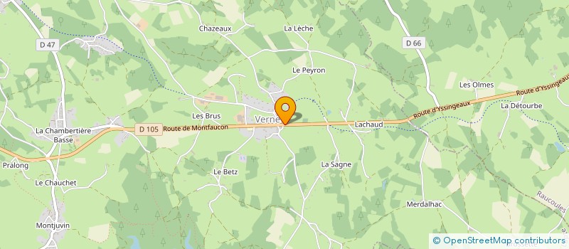 localisation de l'entreprise DEREYMOND AUTOS  LAPTE