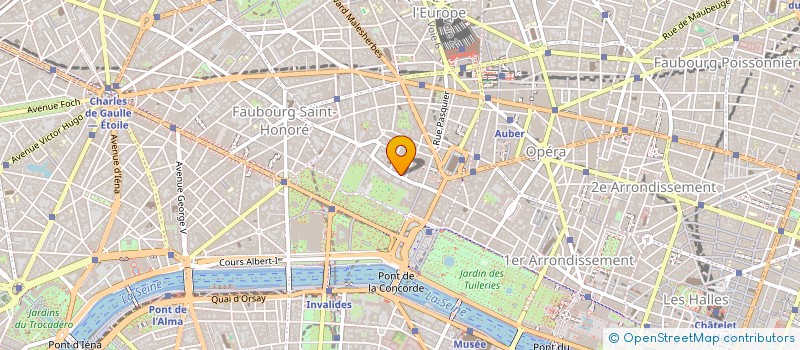 localisation de l'entreprise DERGAT VOSTOK CAPITAL  PARIS