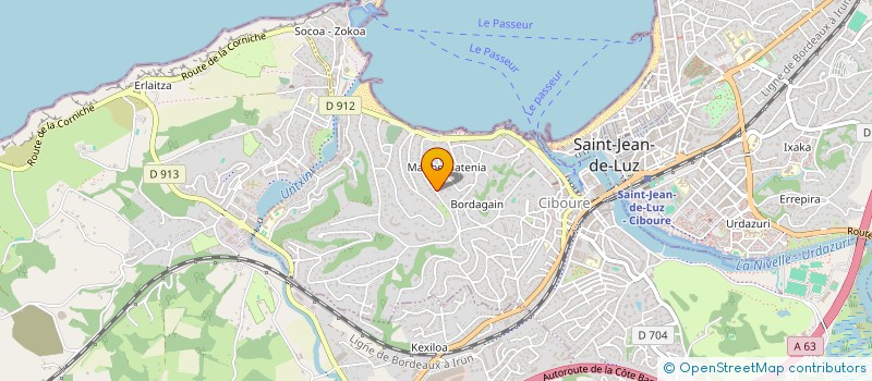 localisation de l'entreprise DERGI à SOREL-MOUSSEL