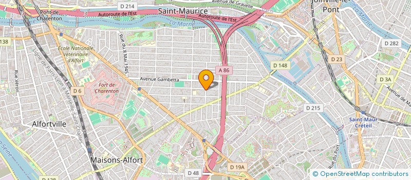 localisation de l'entreprise DERI à MAISONS-ALFORT