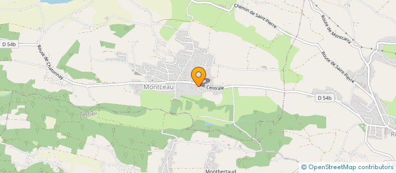 localisation de l'entreprise DERIBES  RUY-MONTCEAU