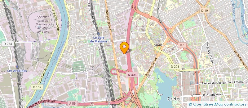 localisation de l'entreprise DERICHEBOURG ENERGIE à CRETEIL