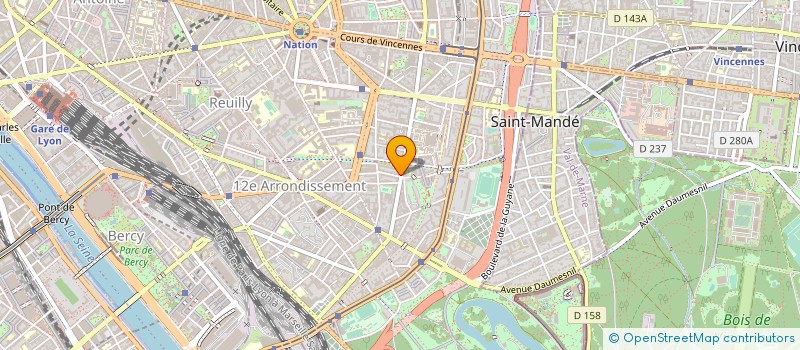 localisation de l'entreprise DERICHEBOURG ENVIRONNEMENT à PARIS