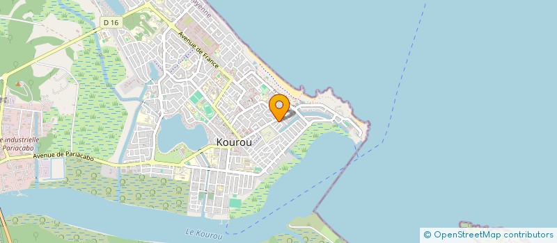 localisation de l'entreprise DERIL CONSTRUCTION  KOUROU