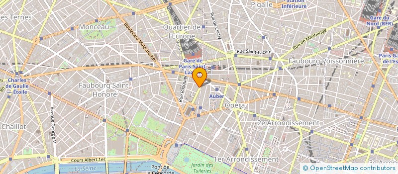 localisation de l'entreprise DERIM à PARIS