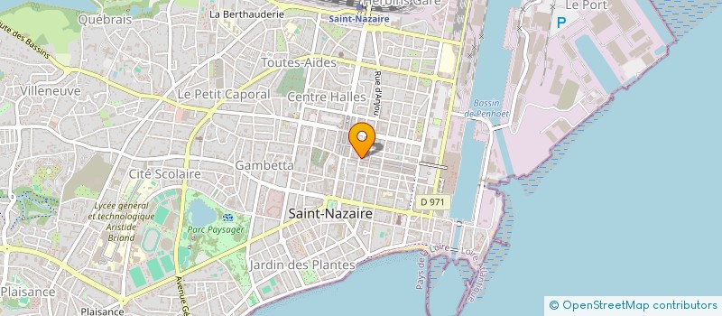 localisation de l'entreprise DERIU à SAINT-NAZAIRE