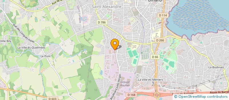 localisation de l'entreprise DERIVEUR SERVICES  DINARD