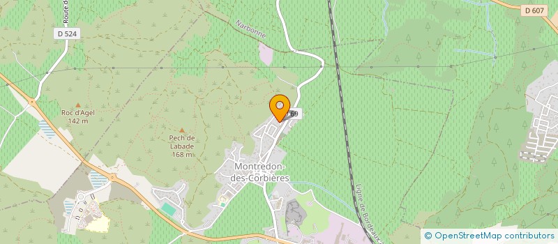 localisation de l'entreprise DERKAFRUITS à MONTREDON-DES-CORBIERES