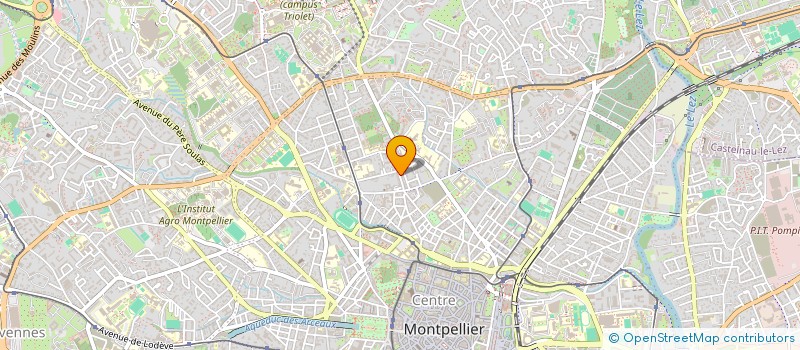 localisation de l'entreprise DERKI à MONTPELLIER