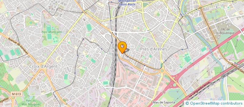 localisation de l'entreprise DERLISS PROJECT à MONTPELLIER