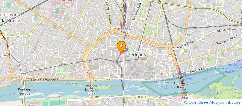 localisation de l'entreprise DERMA STUDIO à ORLEANS