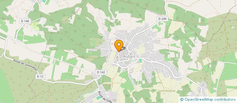 localisation de l'entreprise DERMAFORMES  AUBAIS