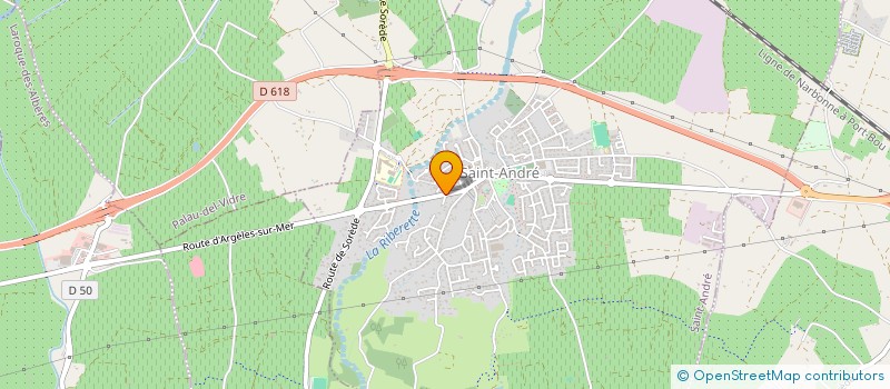 localisation de l'entreprise DERMAMED  SAINT-ANDRE