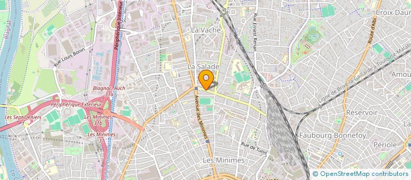 localisation de l'entreprise DERMAPHRODITE à TOULOUSE